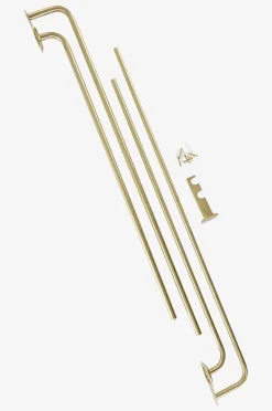 AURI Gardinenstange doppelt 110-186 cm