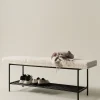 BARKLY Bank mit Schuhregal 140 cm