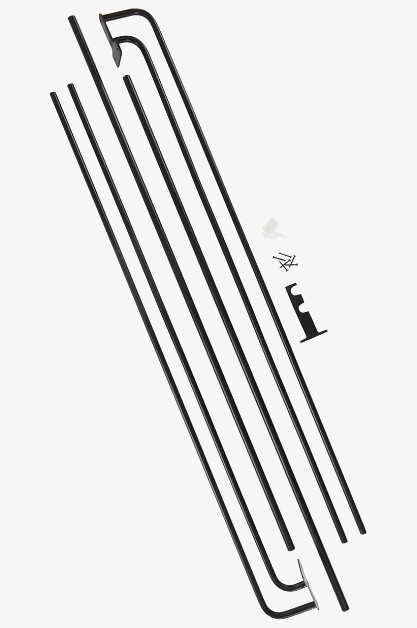 BAY Gardinenstange doppelt 277-396 cm