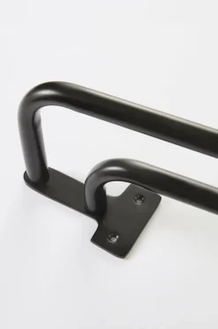 BAY Gardinenstange doppelt 110-186 cm