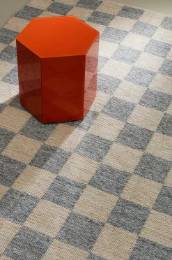 BENTO Leinenwebteppich