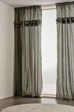 BILLY Vorhang mit Volant im 2er-Pack