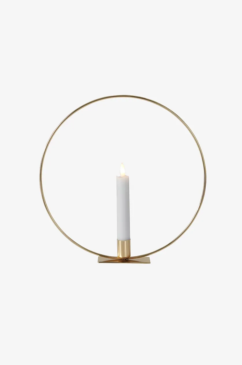 CANDLE RING Tisch-Deko mit LED-Kerze