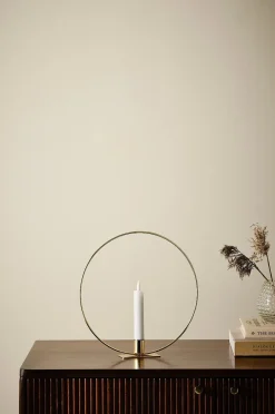 CANDLE RING Tisch-Deko mit LED-Kerze