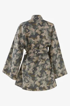 CARA kurzer Kimono aus Flachs