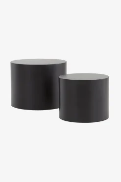 CILIN Beistelltisch, 2 St., Ø 38 cm + Ø 48 cm