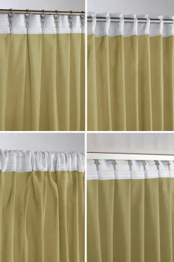 CORINNE Voile-Gardine im 2er-Pack