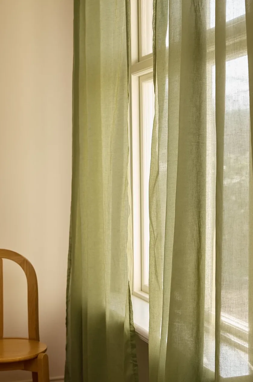 CORINNE Voile-Gardine im 2er-Pack