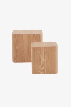 CUBO Beistelltisch, 2 St., 30 x 30 cm + 40 x 40 cm