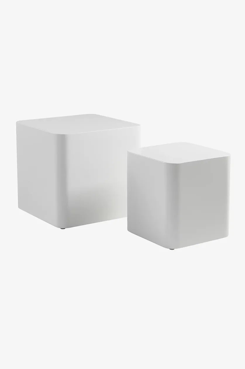 CUBO Beistelltisch, 2 St., 30 x 30 cm + 40 x 40 cm