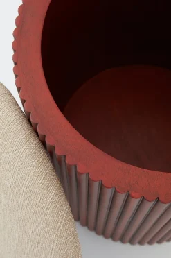 DARWIN Pouf/Hocker Ø 40 cm