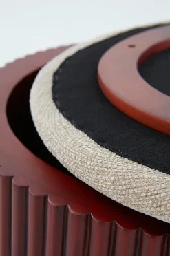 DARWIN Pouf/Hocker Ø 40 cm
