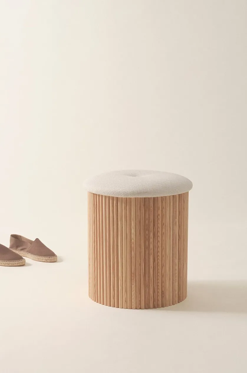 DARWIN Pouf/Hocker Ø 40 cm