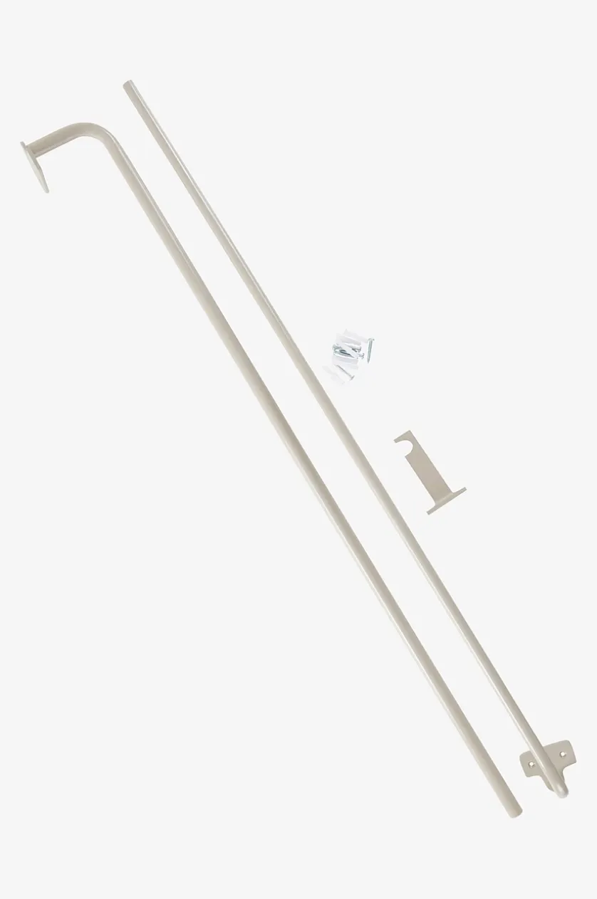 EMRY Gardinenstange einfach 277-396 cm