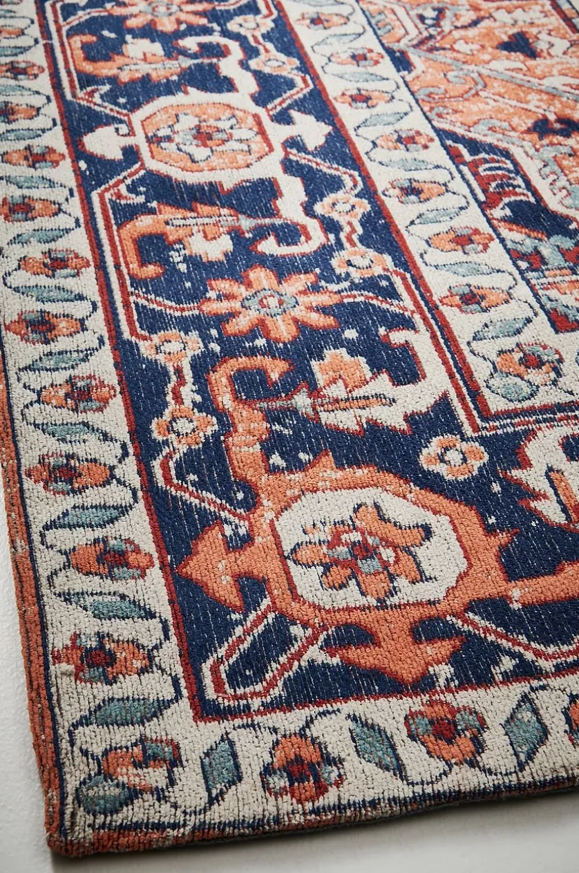FAIZA Flach gewebter Teppich 200 x 300 cm