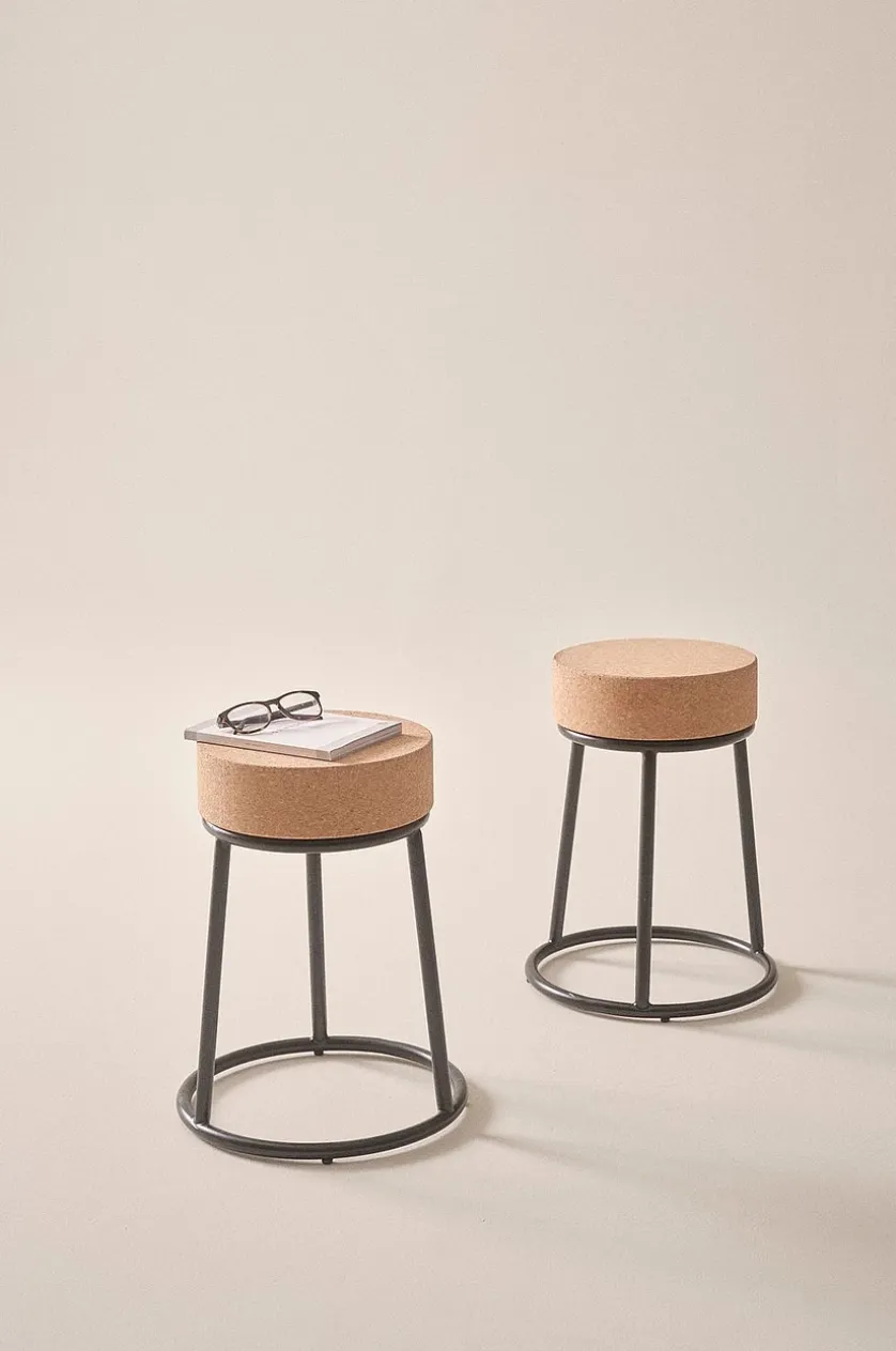 FINDHORN Hocker 2er-Pack