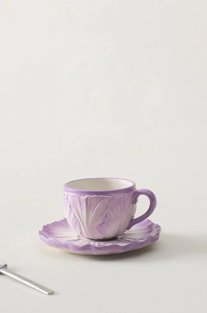 FLORA Tasse mit Untertasse 1 St.