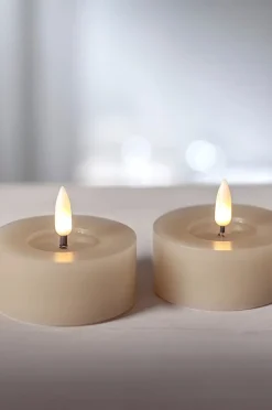 FLOW batteriebetriebenes Teelicht ø 7 cm im 2er-Pack