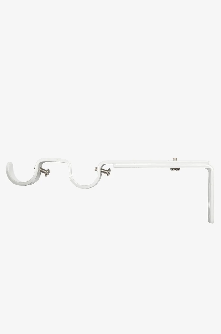 Gardinenstangenhalter doppelt, Ø 19 mm