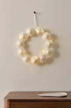 HALO Kranz mit mit Lichterkette