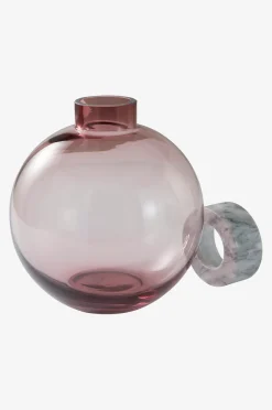HILLEVI Glasvase, 19 cm hoch