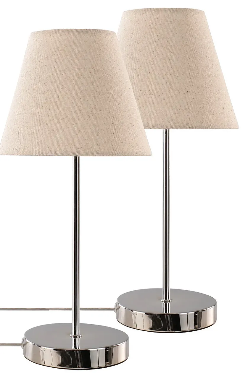 LASSE Tischlampe im 2er-Pack
