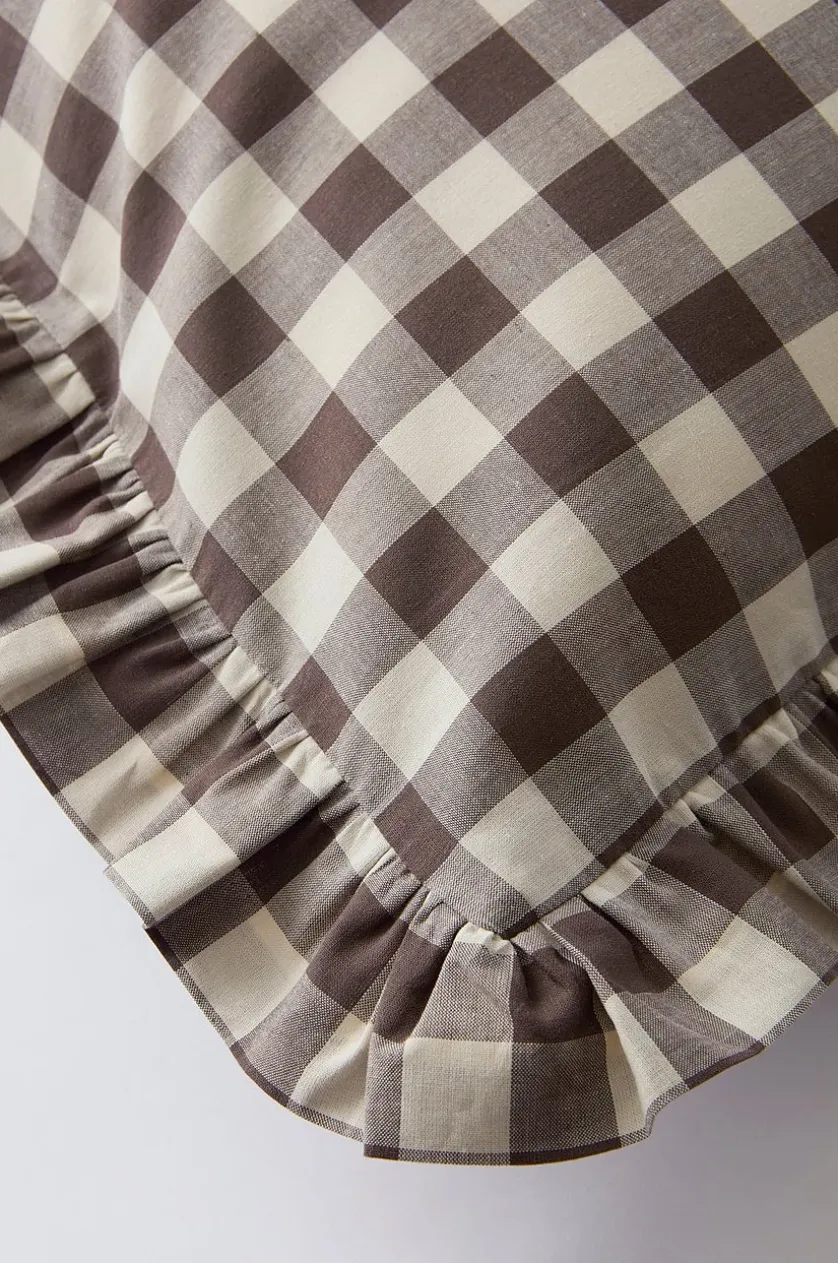 LAUREN FRILL Kissenbezug mit Volant 50x70 cm