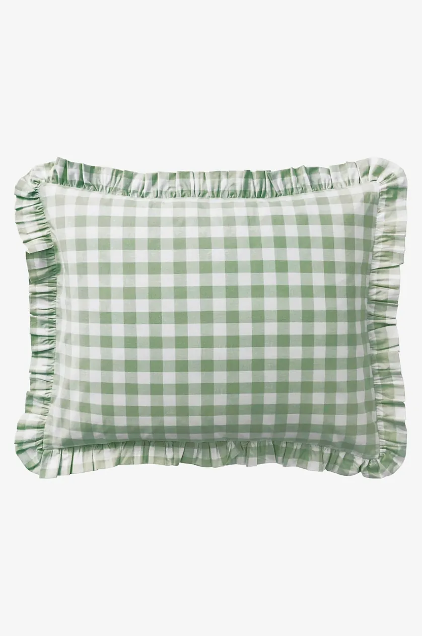 LAUREN FRILL Kissenbezug mit Volant 50x70 cm