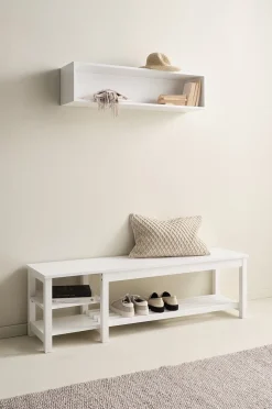 LUEVEN Bank / Schuhregal 150 cm