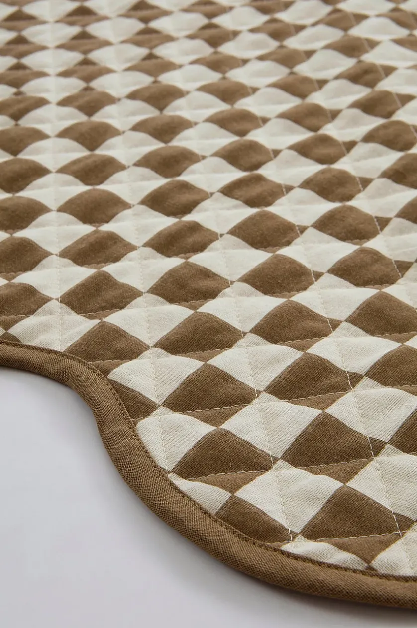 LYRA runder Baumwollteppich ø 125 cm