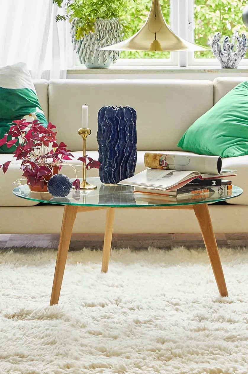 MALEVIK Couchtisch Ø 90 cm