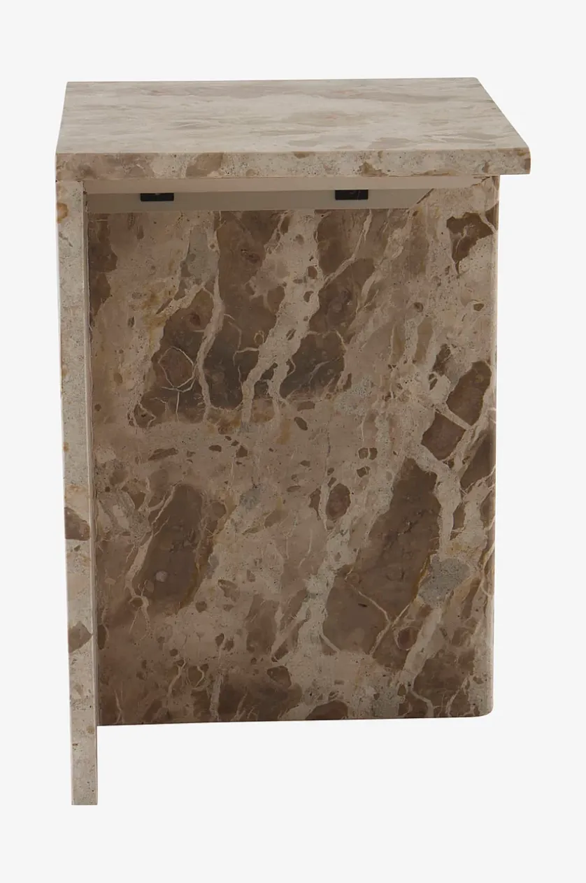 MELETO Beistelltisch Marmor 35x35 cm