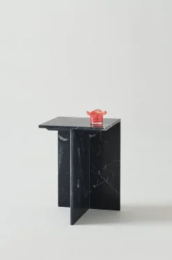 MELETO Beistelltisch Marmor 35x35 cm