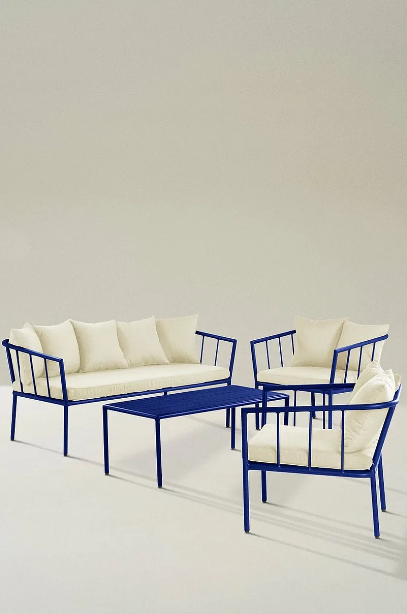 MENTON Lounge-Möbel, 4-teilig