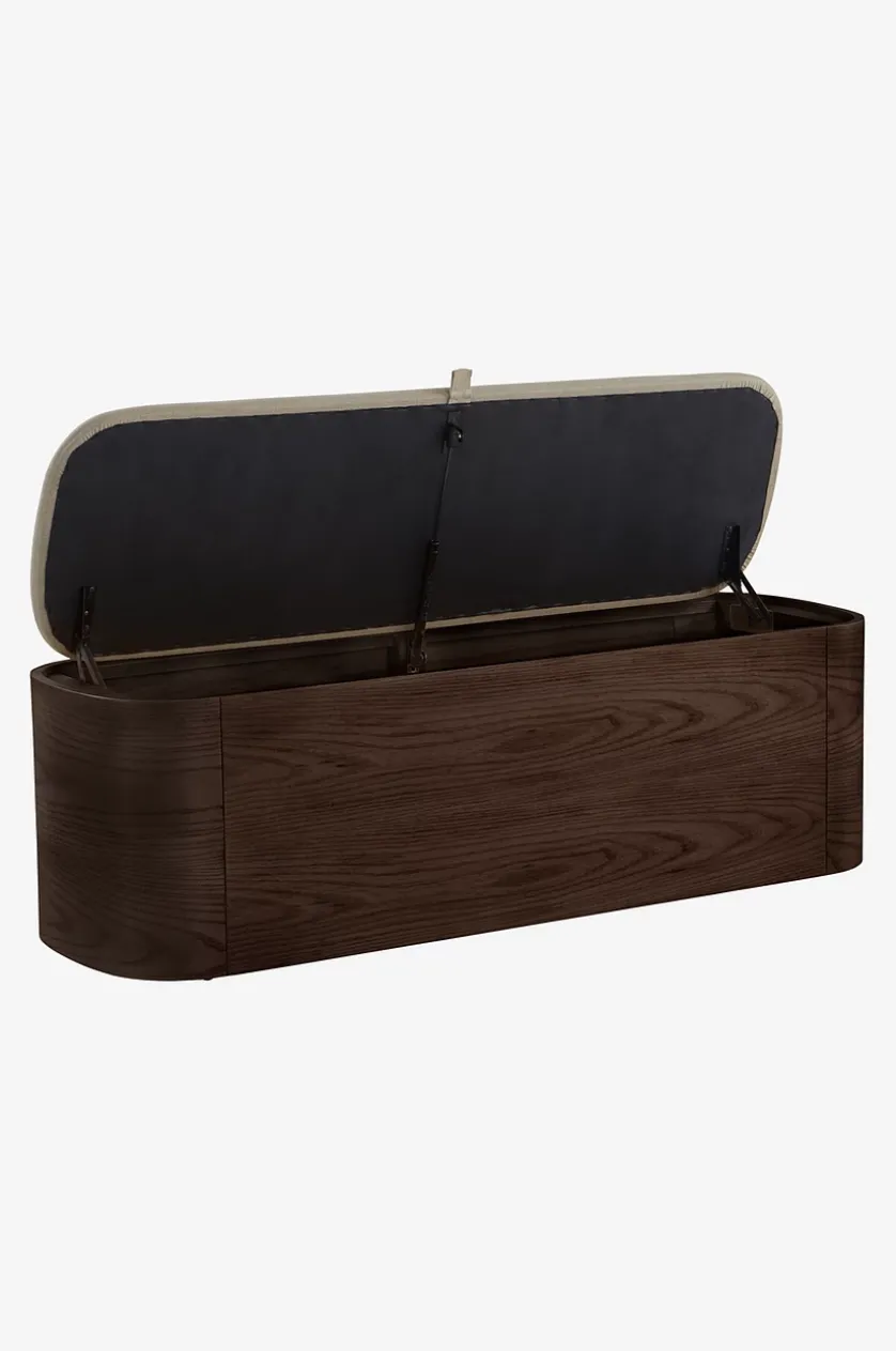 MOUJI Bank mit Stauraum 140 cm