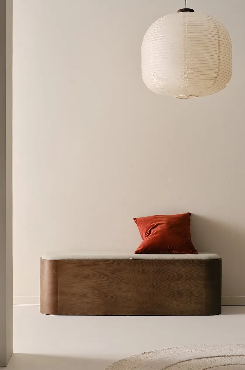 MOUJI Bank mit Stauraum 140 cm