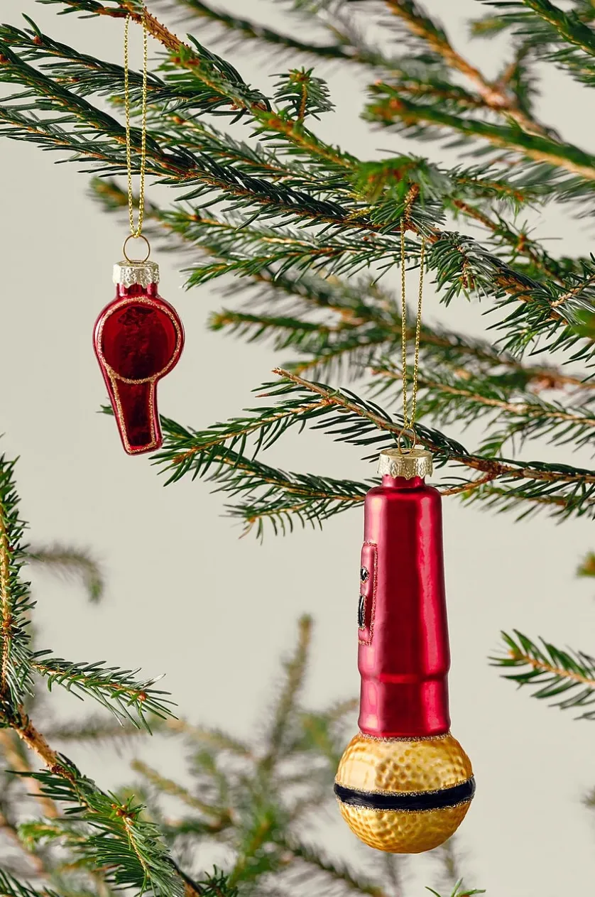 MUSIC Weihnachtsdekoration 4er-Pack