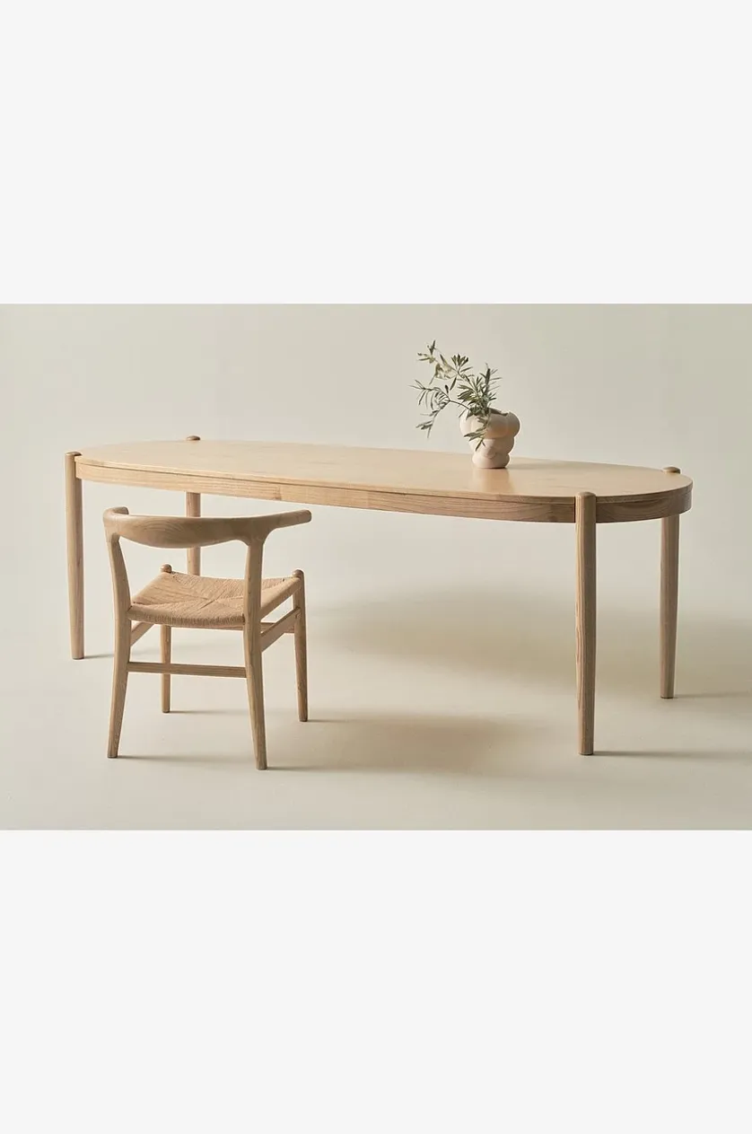NATTAVAARA ovaler Esstisch 90x240 cm
