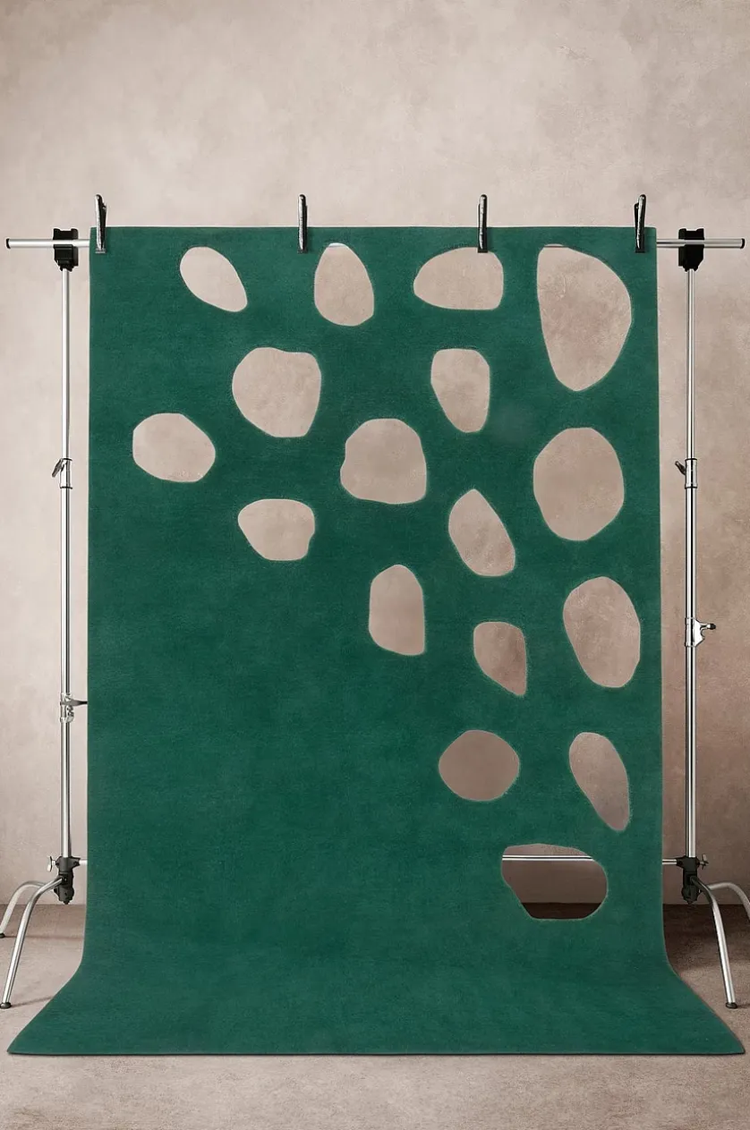 NELUMBO Wollteppich 200x300 cm
