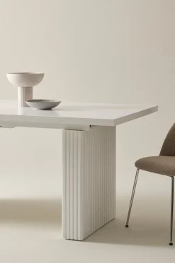 PALANZO Esstisch mit Einlegeplatte 105x196+45 cm