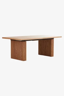 PALANZO Esstisch mit Einlegeplatte 105x196+45 cm