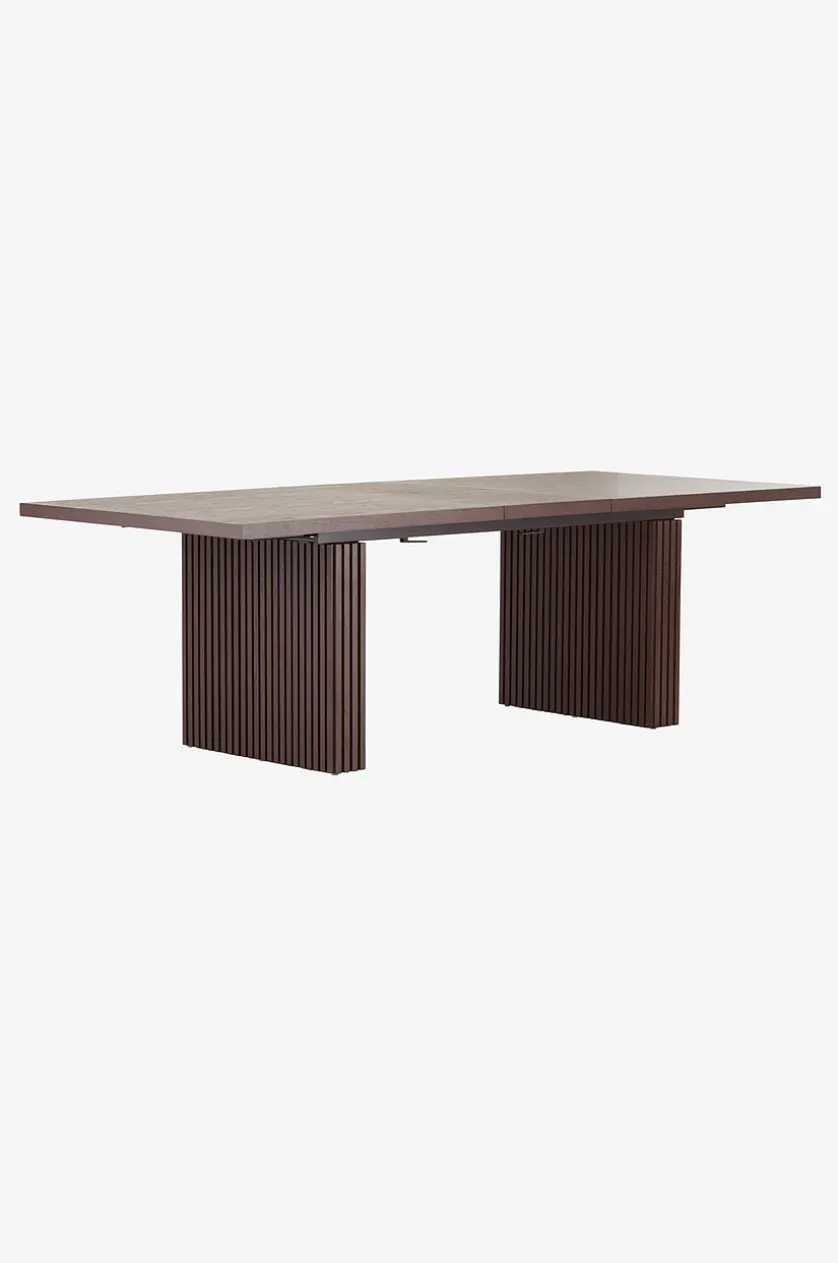 PALANZO Esstisch mit Einlegeplatte 105x196+45 cm