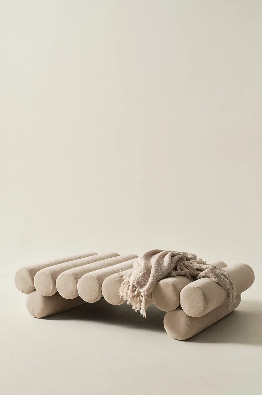 SIMONETTA Pouf 77x122 cm