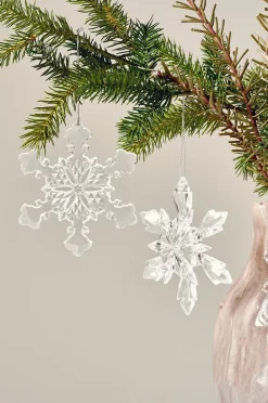 SNOWFLAKE Weihnachtsdekoration 4er-Pack