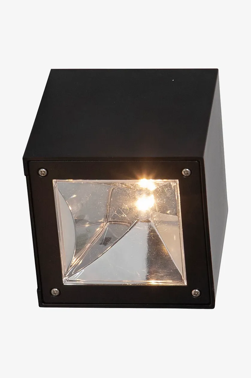 Solarbetriebene Wandleuchte Wally Cube
