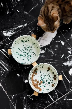 SPRINKLE Hunde-/Katzenfressnapf im 2er-Pack