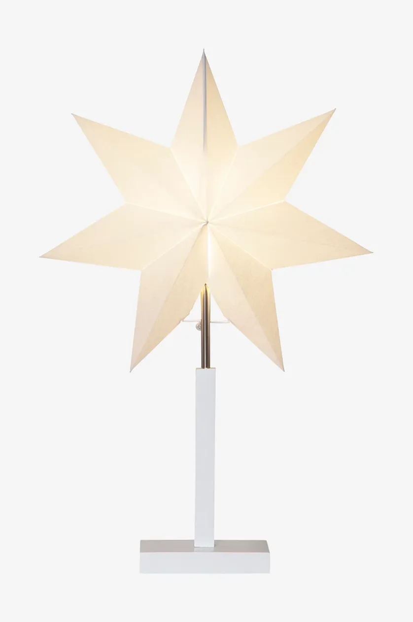 Stern mit Sockel Karo 55 cm