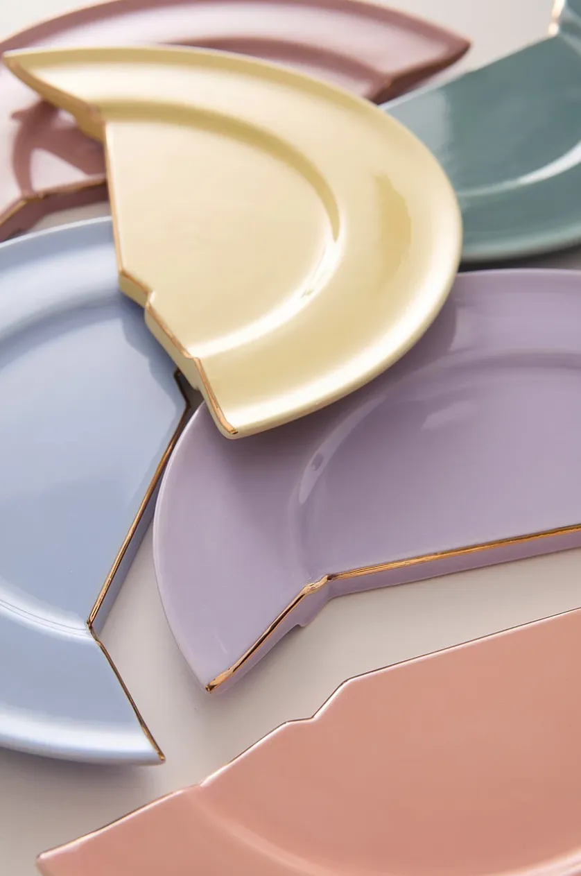 THE HALF PLATES Beilagenteller im 6er-Pack