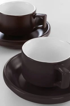 THELMA Kaffeetasse mit Beilagenteller im 2er-Pack