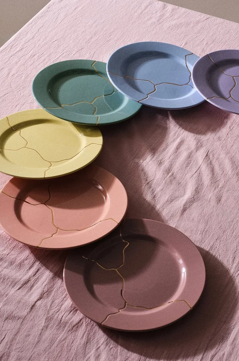 THE SHATTERED PLATES Teller im 6er-Pack ø 27 cm